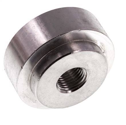 G 1/4'' Female Aluminum Suction Cup Nozzle DN 11.8 Ø 43