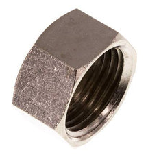 G 1/2'' Nickel plated Brass End cap 16 Bar [2 Pieces]