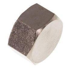 G 1/2'' Nickel plated Brass End cap 16 Bar [2 Pieces]