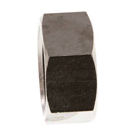 G 3/4'' Nickel plated Brass End cap 16 Bar [2 Pieces]