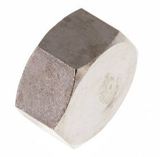 G 3/4'' Nickel plated Brass End cap 16 Bar [2 Pieces]