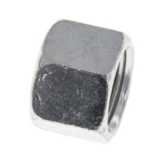 UN 11/16''-16 Zinc plated Steel End cap ORFS 630 Bar