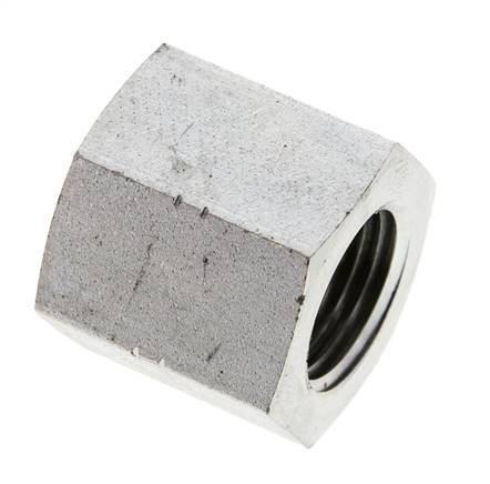 1/2'' NPT Zinc plated Steel Closing plug with Outer Hex 210 Bar