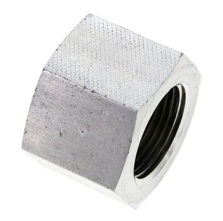 1'' NPT Zinc plated Steel Closing plug with Outer Hex 140 Bar