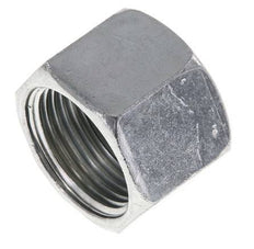 UN 1-3/16''-12 Zinc plated Steel End cap ORFS 400 Bar