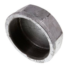 Rp 4'' Zinc plated Cast iron End cap 25 Bar