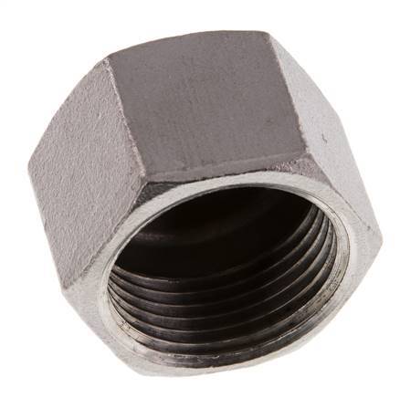 Rp 1'' Stainless steel End cap 16 Bar