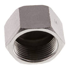 1 1/4'' NPT Stainless steel End cap 16 Bar