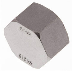 1 1/4'' NPT Stainless steel End cap 16 Bar