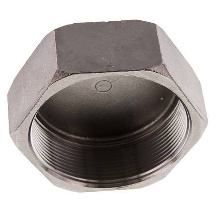 Rp 2 1/2'' Stainless steel End cap 16 Bar