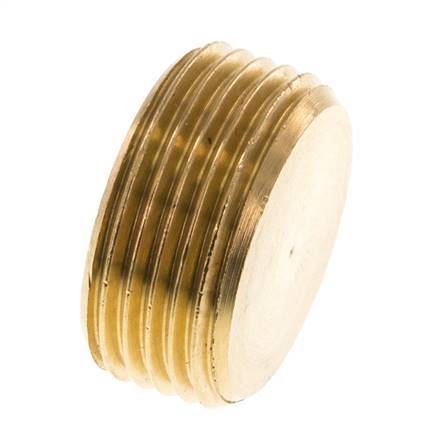 3/4'' Brass Closing plug with Inner Hex without collar 16 Bar [2 Pieces]