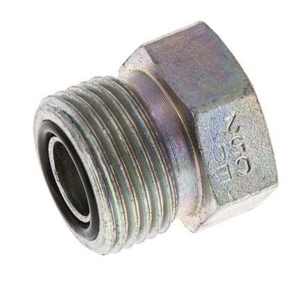UN 13/16''-16 Zinc plated Steel Closing Plug ORFS 630 Bar [2 Pieces]
