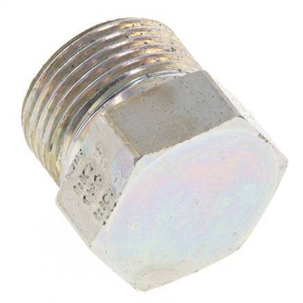 UNS 1''-14 Zinc plated Steel Closing Plug ORFS 400 Bar [2 Pieces]