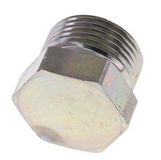 UN 1-3/16''-12 Zinc plated Steel Closing Plug ORFS 400 Bar