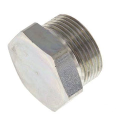 UN 1-7/16''-12 Zinc plated Steel Closing Plug ORFS 400 Bar