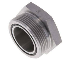 UN 2''-12 Zinc plated Steel Closing Plug ORFS 250 Bar