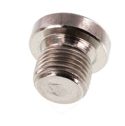G 1/8'' Stainless steel Closing plug with Inner Hex 40 Bar