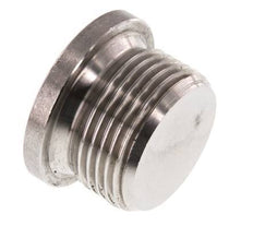 G 3/4'' Stainless steel Closing plug with Inner Hex 40 Bar