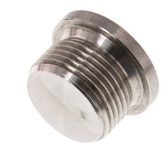 G 3/4'' Stainless steel Closing plug with Inner Hex 40 Bar