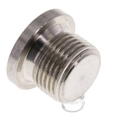 G 3/8'' Stainless steel Closing plug with Inner Hex 40 Bar