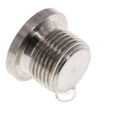 G 3/8'' Stainless steel Closing plug with Inner Hex 40 Bar