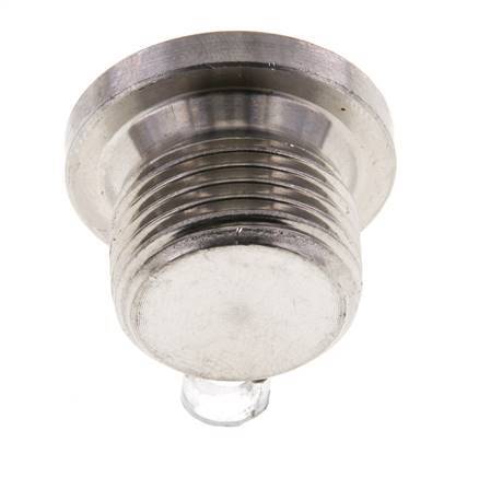 G 3/8'' Stainless steel Closing plug with Inner Hex 40 Bar