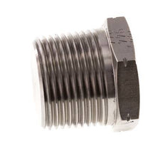 1'' NPT Male Stainless steel Closing plug with Outer Hex 140 Bar