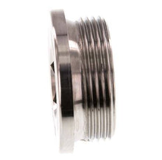G 1 1/2'' Stainless steel Closing plug with Inner Hex 40 Bar