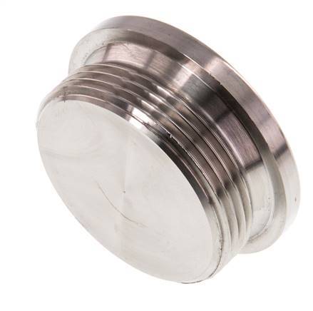 G 1 1/2'' Stainless steel Closing plug with Inner Hex 40 Bar