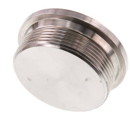 G 2'' Stainless steel Closing plug with Inner Hex 40 Bar