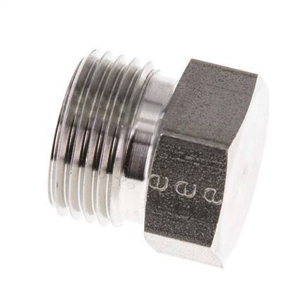 12L Stainless steel Closing Plug for Tubes 315 Bar DIN 2353
