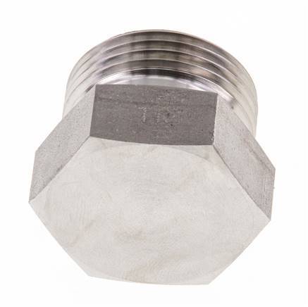 22L Stainless steel Closing Plug for Tubes 160 Bar DIN 2353