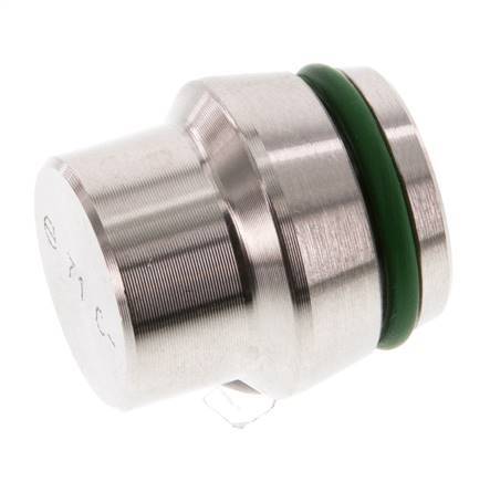16S Stainless steel Closing Plug for Cutting Ring Fittings 400 Bar DIN 2353