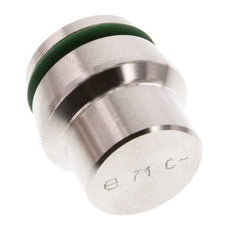 16S Stainless steel Closing Plug for Cutting Ring Fittings 400 Bar DIN 2353