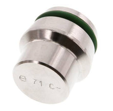 16S Stainless steel Closing Plug for Cutting Ring Fittings 400 Bar DIN 2353