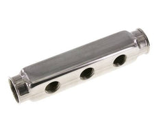 2xG 1'' x 6xG 1/2'' Stainless steel Distributor Block Double-sided 10 Bar
