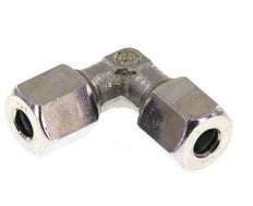 5LL Zinc plated Steel 90 deg Elbow Cutting ring 100 Bar DIN 2353