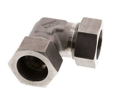 35L Stainless steel 90 deg Elbow Cutting ring 160 Bar DIN 2353