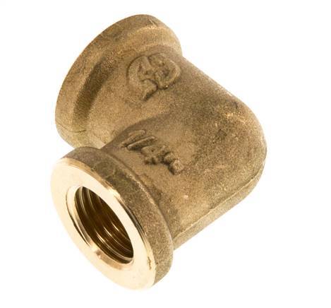 G 1/4'' Brass 90 deg Elbow Fitting 16 Bar [2 Pieces]