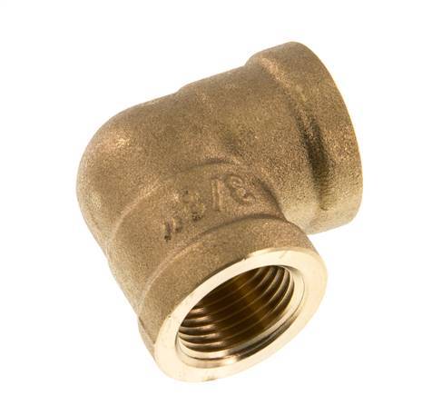 G 3/8'' Brass 90 deg Elbow Fitting 16 Bar [2 Pieces]