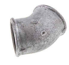 Rp 1 1/2'' Zinc plated Cast iron 45 deg Elbow Fitting 25 Bar