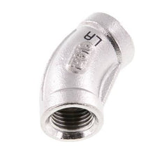 Rp 1/4'' Stainless steel 45 deg Elbow Fitting 16 Bar [2 Pieces]