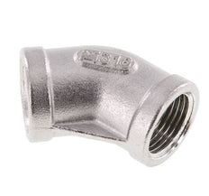 Rp 3/8'' Stainless steel 45 deg Elbow Fitting 16 Bar [2 Pieces]