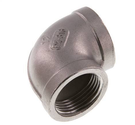 Rp 1'' Stainless steel 90 deg Elbow Fitting 16 Bar