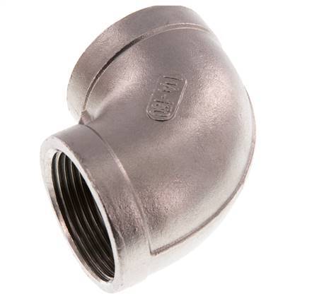 1 1/4'' NPT Stainless steel 90 deg Elbow Fitting 16 Bar