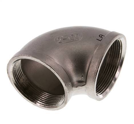 2'' NPT Stainless steel 90 deg Elbow Fitting 16 Bar