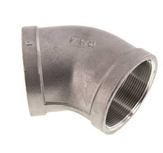 Rp 2 1/2'' Stainless steel 45 deg Elbow Fitting 16 Bar