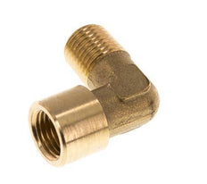 G 1/4'' x R 1/4'' F/M Brass 90 deg Elbow Fitting 16 Bar [2 Pieces]