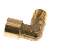 G 1/4'' x R 1/4'' F/M Brass 90 deg Elbow Fitting 16 Bar [2 Pieces]
