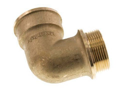 G 1 1/2'' F/M Brass 90 deg Elbow Fitting 16 Bar